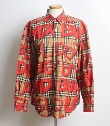 Burberry Graffiti Check Shirt XL 156245456
