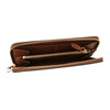 BURBERRY チェックレザージッパーラウンド財布 57146425 [P]