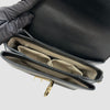 GUCCI Ledertaschen mit Doppel-G-Kettentragegriff Schwarz 510302 156245648 [P]