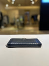 CHANEL ボーイシェブロンラムスキンネイビーロングウォレット22番台 156245687 [P]