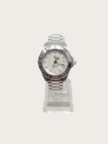 TAG HEUER ダイヤ アクアレーサー スティール クォーツ ウォッチ 27MM 156245699