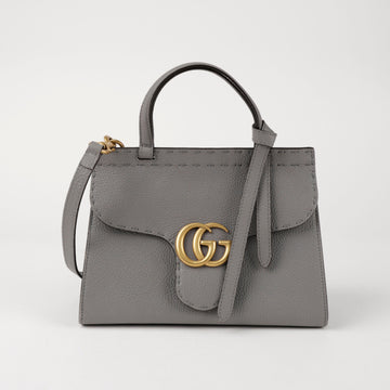 GUCCI GG Marmont ミニ トップハンドル トート ショルダーバッグ 442622 155069823