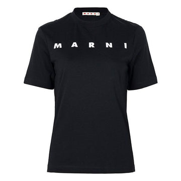 Marni Black Logo T-Shirt 156245706