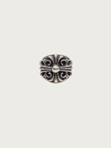Chrome Hearts Floral Keeper Cross Ring 156245718