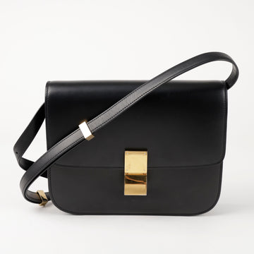 CELINE クラシックボックスミディアムショルダークロスバッグ 155375028