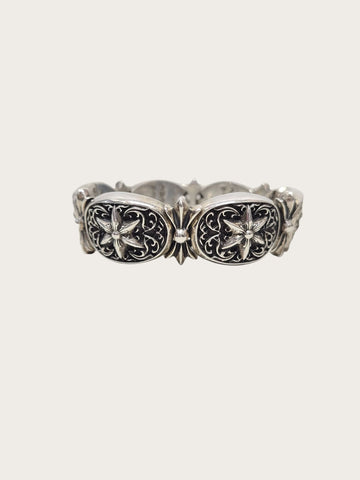 CHROME HEARTS スターオーバルブレスレット 6リンク 156245732