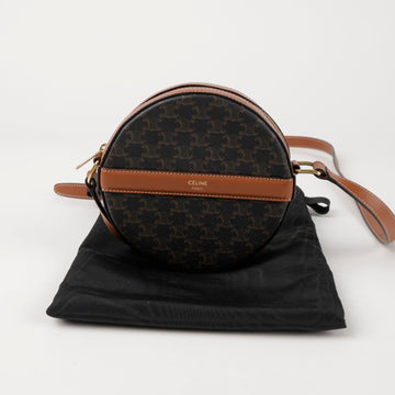 CELINE Runde Puls-on-strap Crossbody-Tasche 155435261