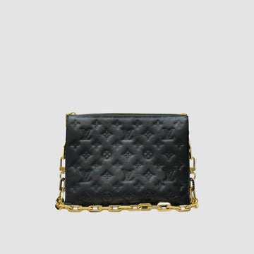 Louis Vuitton Coussin PM Black Crossbody Bag Chain Strap M21260 156245946