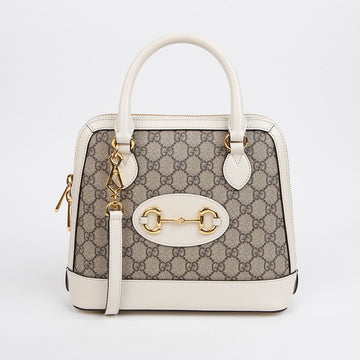 GUCCI ホースビット 1955 スモール トップハンドル トート ショルダーバッグ 155995654