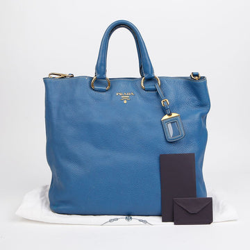 Prada Metal Logo Tote Shoulder Bag BN1713 155998073