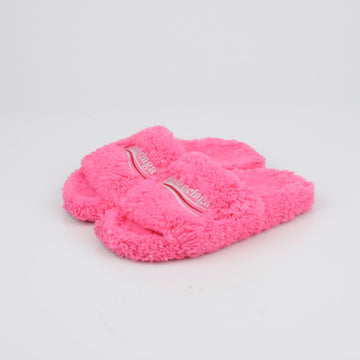 Balenciaga Furry Slippers 155482750