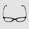 CHANEL Metallisches CC-Logo Brille CH3408Q A75226 C622 Quadrat Acetat 52mm 156246205 [P]