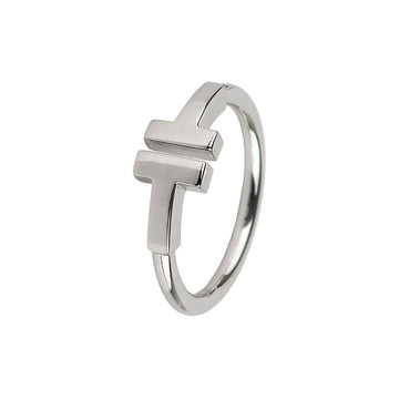 TIFFANY & CO Weißgold T Wire Ring Größe 47 37117 156246499