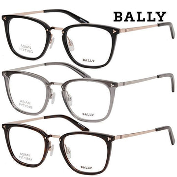 BALLY BY5037D 四角いフレーム アジアンフィット メンズ レディース 高級ファッション 123789029