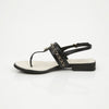 CHANEL CC Logo Chain Sandals 38.5 155888300 [P]