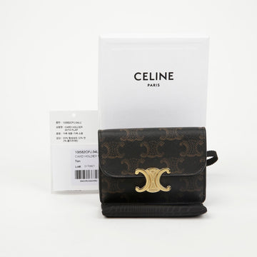 Celine Triope Flap Card Wallet 10I582CPJ 155994308