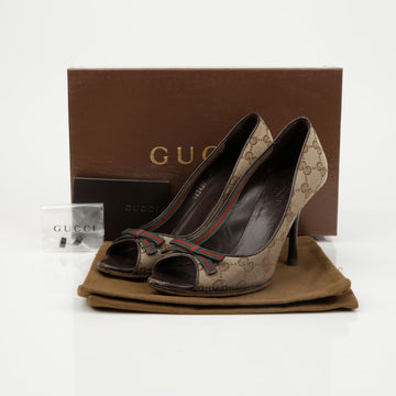 Gucci Open Toe Pumps 36 155996486