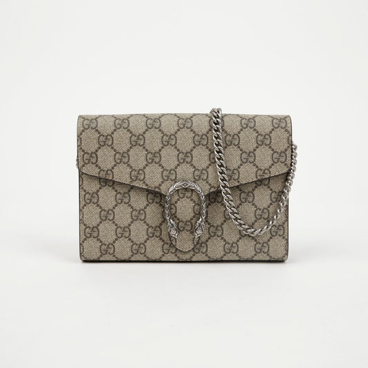 GUCCI Dionysos Chain Wallet Crossbody 401231 155997431 [P]