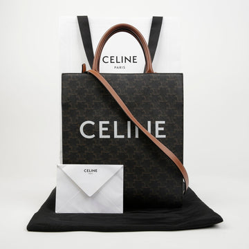 CELINE Vertikale Cabas Kleine Tote Schultertasche 155997493