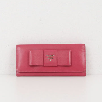 Prada Saffiano Logo Long Wallet 1M1132 156259296