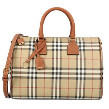 BURBERRY ミディアムチェックボウリングバッグ(8119049) 156099792