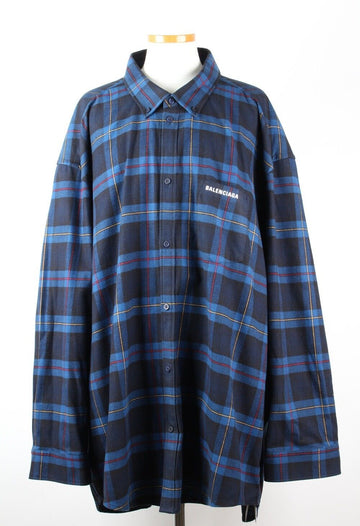 BALENCIAGA チェックフランネルオーバーシャツ 1サイズ(110) 156274988