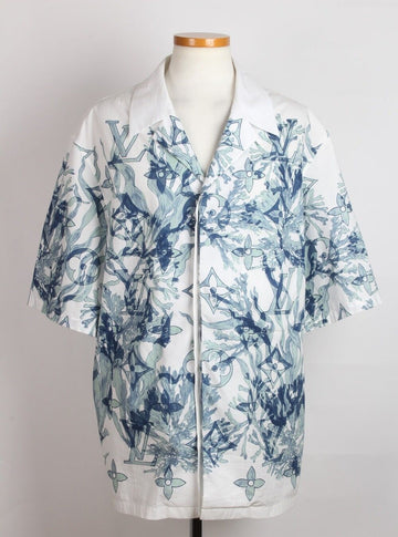 LOUIS VUITTON アクアガーデン 半袖シャツ XL(105) 156275660