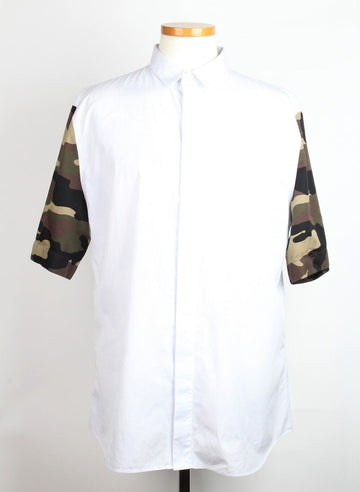 Dior Camo Print PK Short Sleeve Shirt 42(100) 156275729