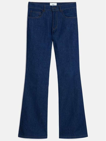 AMI Flare Fit Denim Pants 133032302