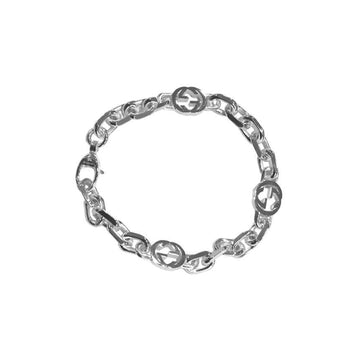 GUCCI Interlocking-Armband 620798 J8400 8106 Silber 127478718