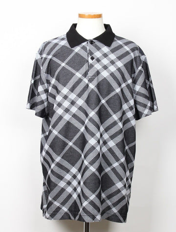 Burberry Check Stretch Cotton Blend Polo Shirt XXL(110) 156278375