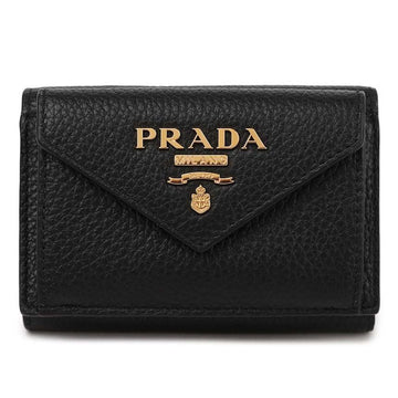 PRADA Leder Mini 3-Fach Geldbörse 150946707