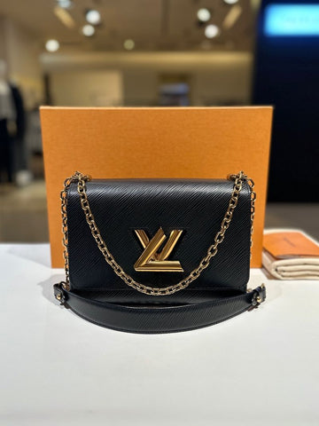 Louis Vuitton Twist MM Chain Shoulder Bag 156283073
