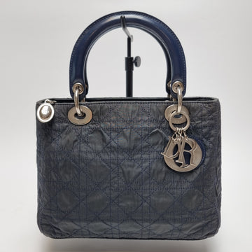 DIOR Lady Cannage Tote Bag Small (Hochwertig, Silberton) 156288468