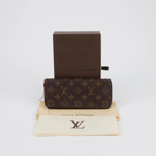 Louis Vuitton Clemence Wallet Long Wallet M42119 155588955 [P]