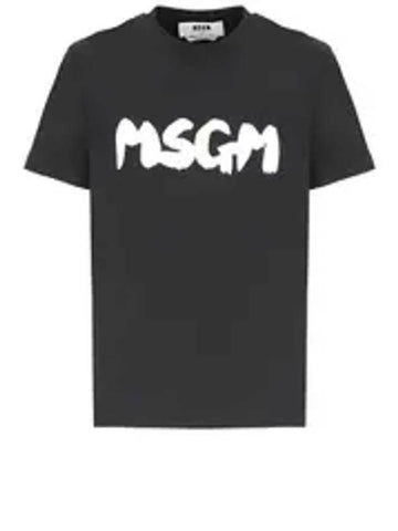 MSGM クラウド ロゴ 半袖 Tシャツ 3441MDM203 237002 99 133040060