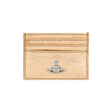 VIVIENNE WESTWOOD Metallisch Krinkl-Kartenetui 54030004W L00A7 R401 144732050