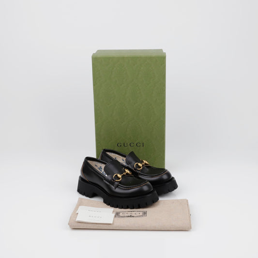 GUCCI ホースビット ローファー 35.5 155624968