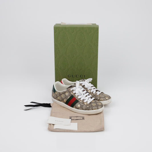 GUCCI Biene Ace Sneaker 550051 36 155625460