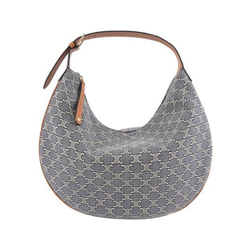 CELINE Triope Jacquard Schultertasche 156292400