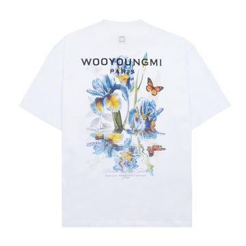WOOYOUNGMI フラワーロゴ Tシャツ 156292427