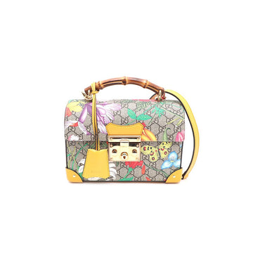 Gucci Padlock Bamboo Small Top Handle Tote Bag and Shoulder Bag 603221 156292556