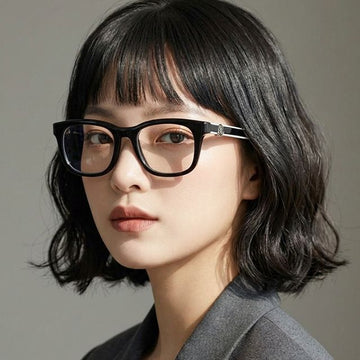 Moncler Eyeglasses Frame ML5182 001 Luxury Unisex Fashion Black Horn Square 118696965