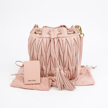 Miu Miu Bucket Shoulder Crossbody Bag 5BE014 155791498