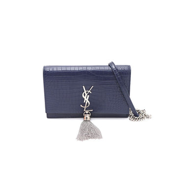 SAINT LAURENT クロコダイルケイトテスルWOCクロスバッグ 452159 156293466