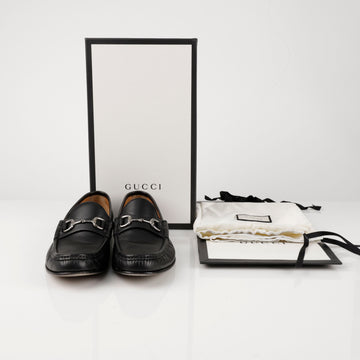 GUCCI 367762 9 Größe Pferdeschnalle Loafer 155488380