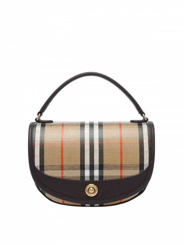 Burberry Sand Highlands Crossbody Bag 149122118