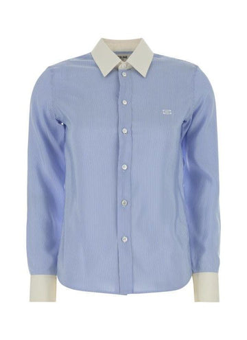 CELINE Gestreifte Seidenbluse 2C10A124Z 07SF 151055319