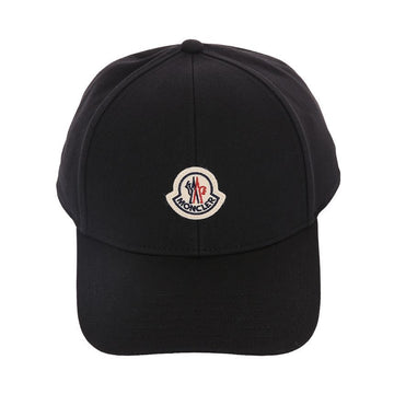 Moncler Cotton Gabardine Cap with Logo Patch 156296066