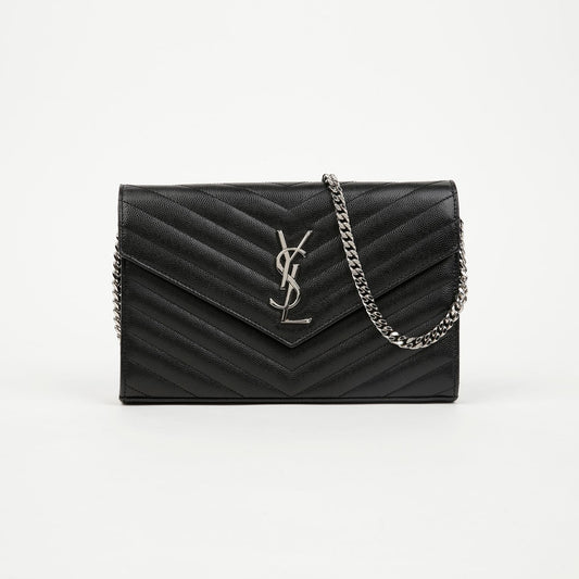 SAINT LAURENT モノグラム チェーン 財布 クロスバッグ 155889651 [P]